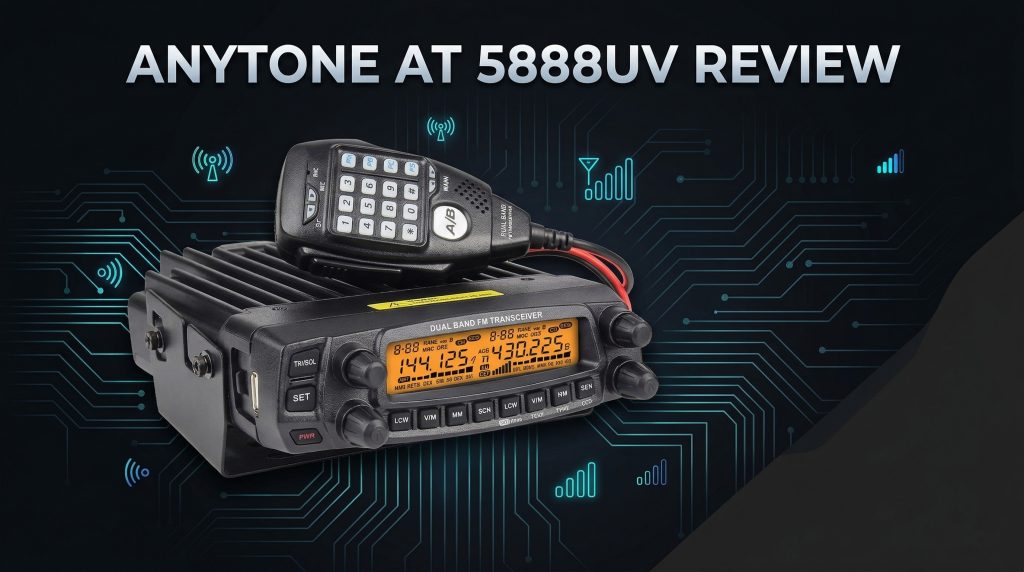 AnyTone AT-5888UV Review completa: ¿vale la pena este radio VHF/UHF en 2026?