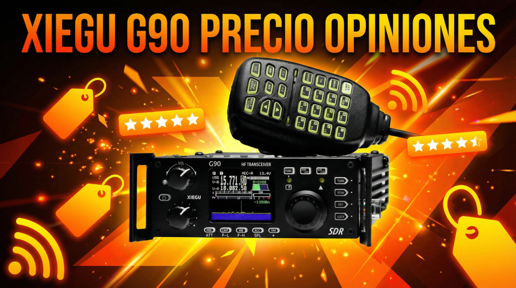 Xiegu G90: precio, opiniones y si realmente vale la pena